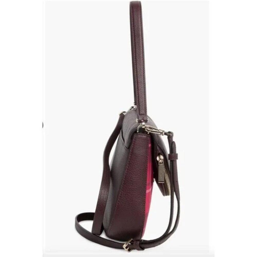Kate Spade‎ Leila Plaid Medium Flap Shoulder Bag - NWOT (New) - Picture 6 of 9
